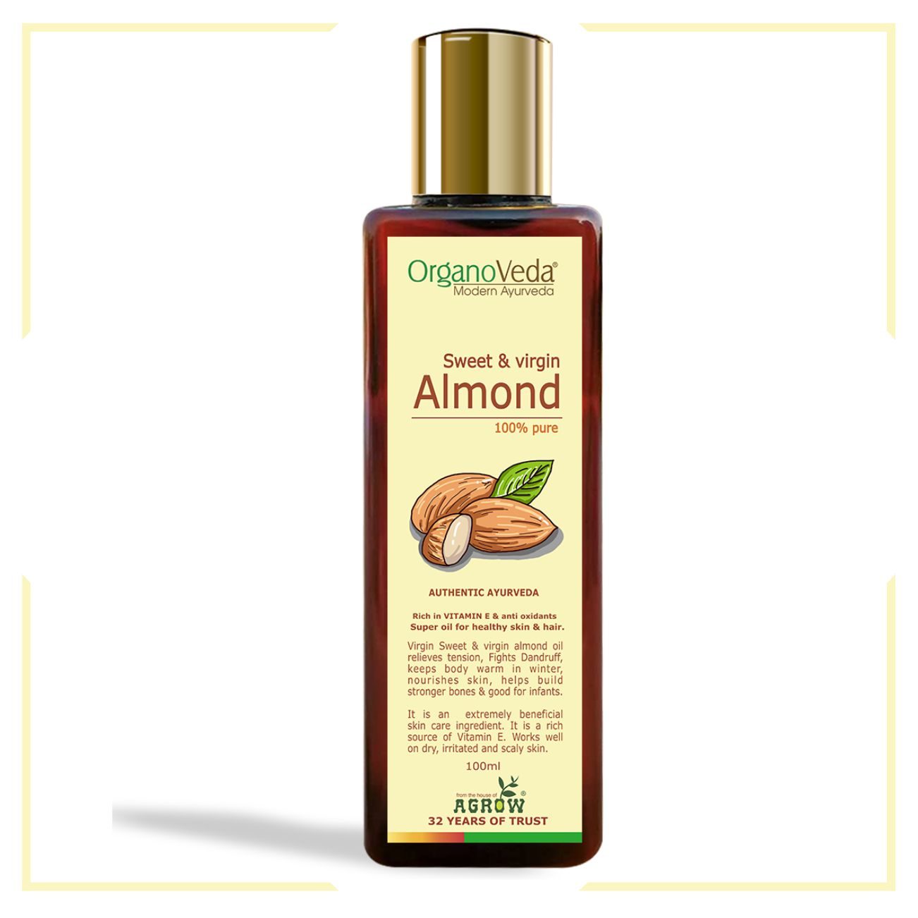 Buy Pure and Natural Almond Oil – 100ml, 200ml Badam Tel Price in India -  Kudrat Kart